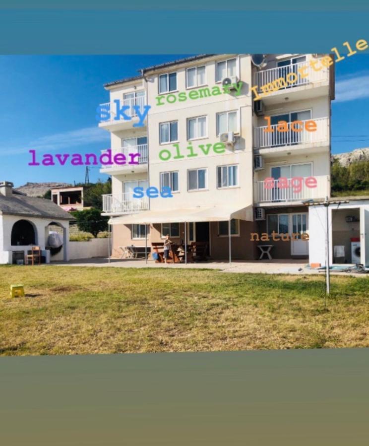 Apartmani Beach Miskovici, Otok Pag Exterior photo
